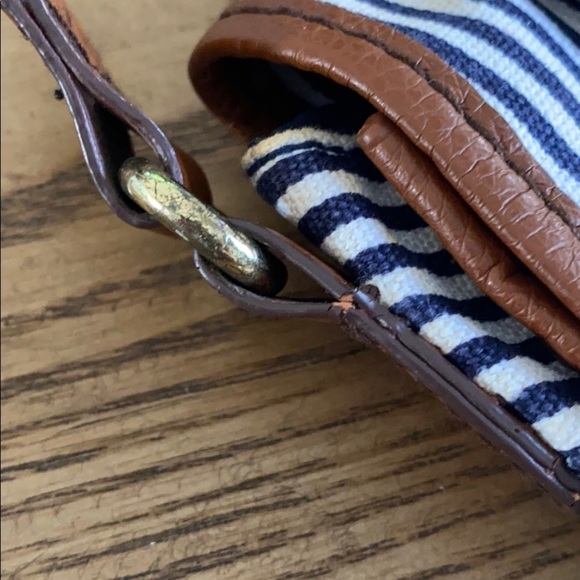 H&M Navy and White Striped Mini Bag - Picture 10 of 10